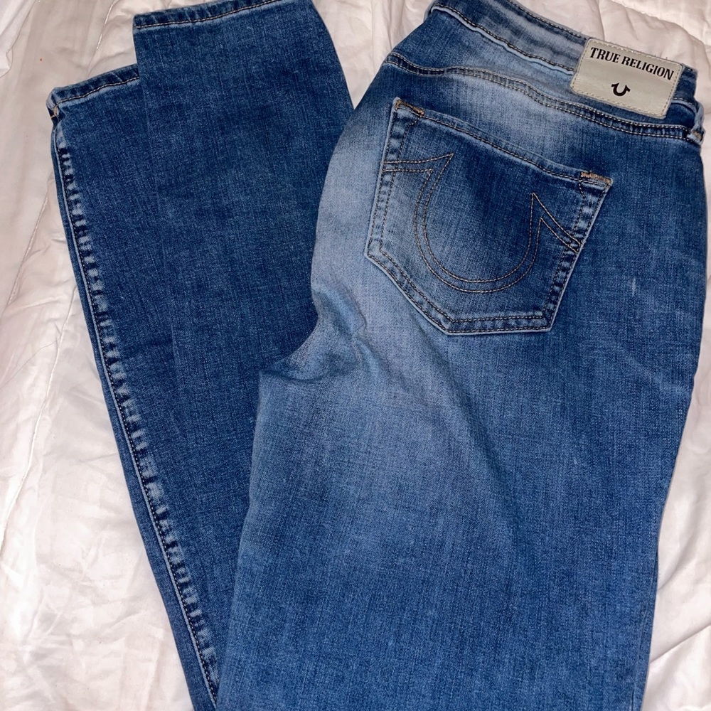 True religion blue jeans